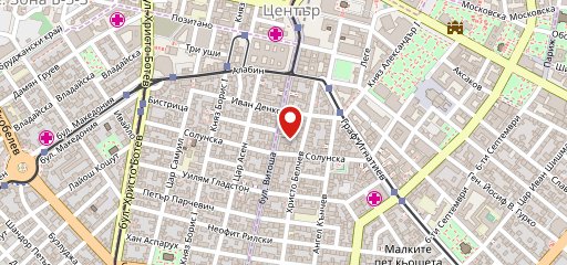 Shtastlivetsa Restaurant - Vitoshka sur la carte