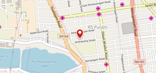 Parotta Master on map