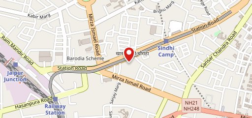 Shekhawati Thali on map