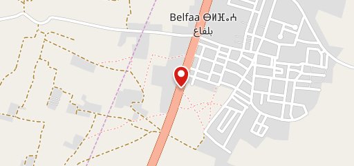 Station SHELL sur la carte