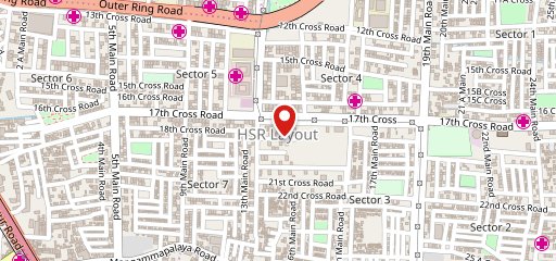 Shift Lounge - HSR Layout on map