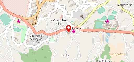 Shillong MOMO on map