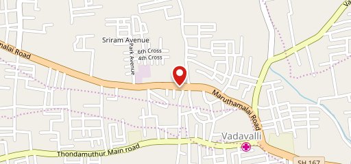 Shree Anandhaas Vadavalli on map