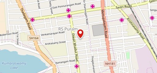 Annapoorna - R.S Puram on map