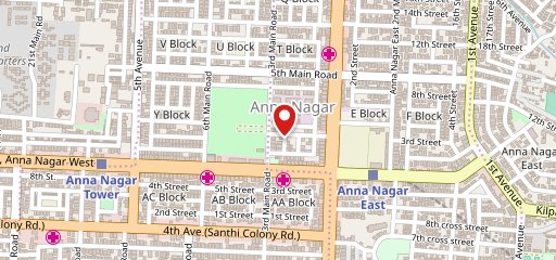 Shree Mahaas Veg Restaurant on map