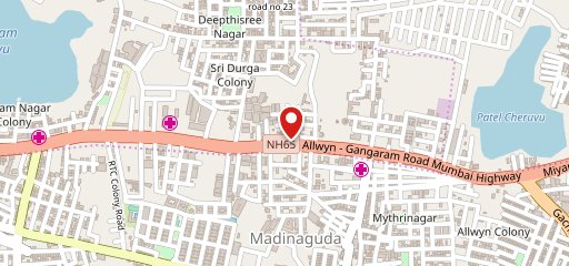 Shree Sangam Family Dhaba Madinaguda on map