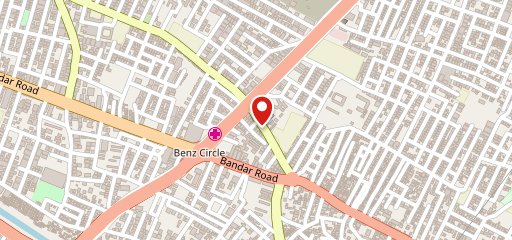 Srinivasa fast foods on map