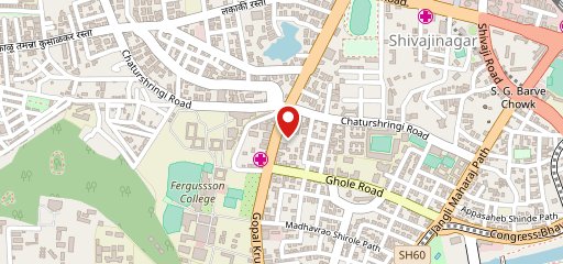 Si Nonna's - The Original Sourdough Pizza FC Road Pune on map