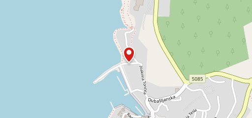 Mala Siesta Beach Bar sulla mappa