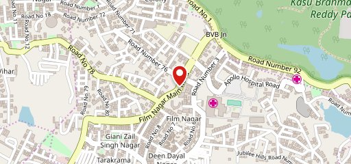 Simply South, Jubilee Hills on map