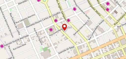 Rusty Co. Coffee 'n Beer Cafeteria e Bar no Batel no mapa