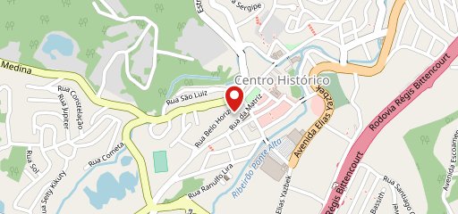 Restaurante Caninha no mapa