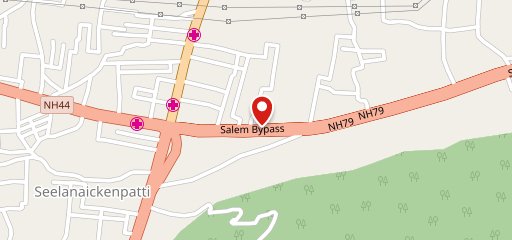 Sivaraj Group of hotels on map