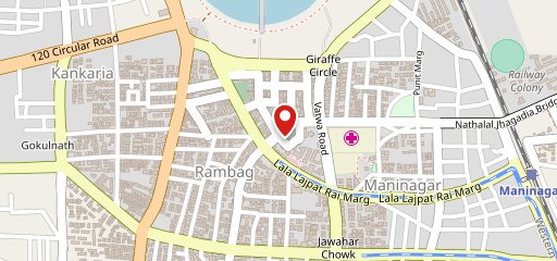 Sizzling Pizza on map