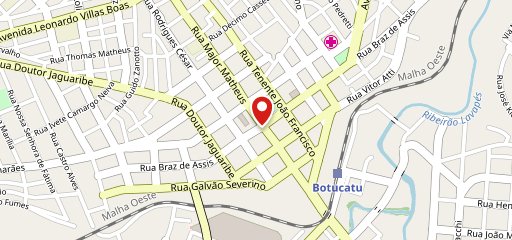 Ski Sorvetes no mapa