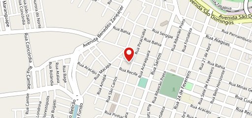 Skiathos Bar e Restaurantes no mapa