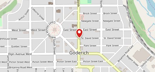 Skippers Restaraunt Goderich ON sur la carte