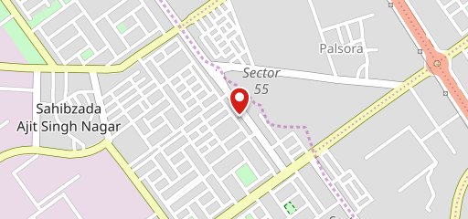 Sky Grill Restaurant Mohali on map