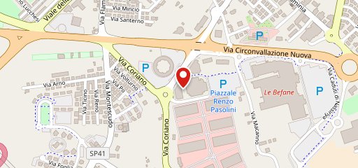 Skyline Caffè sulla mappa