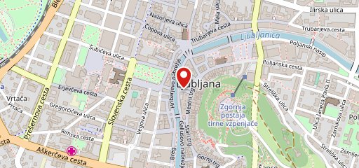 Slovenska Hiša sulla mappa