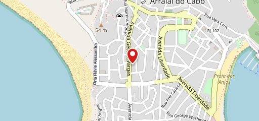 Smash do Cabo Hamburgueria no mapa