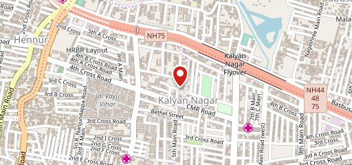 Smoky Docky kalyan Nagar on map