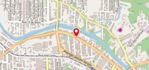 Smurfs Bar e Cozinha no mapa