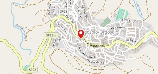 Snack Bar Conzimu sur la carte