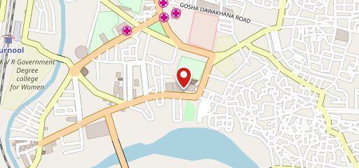 SNOW FIELD (pizza point) on map