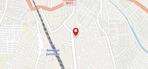 Madras Dosa Table on map