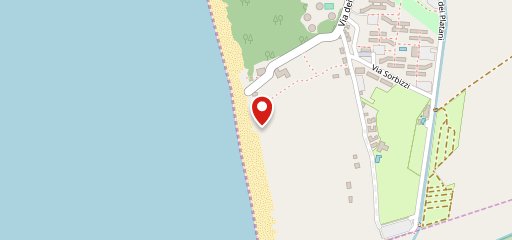 Sorbizzi Beach Food Bar sulla mappa