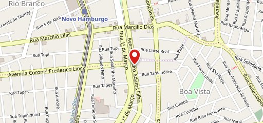 Sorveteria Rei no mapa