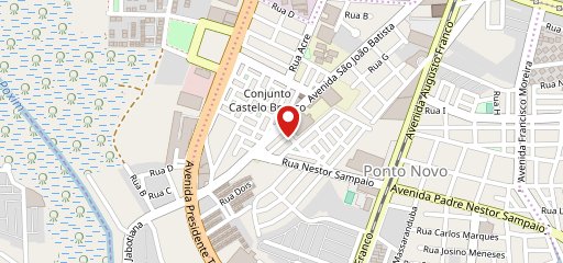 Sorveteria Castelo Branco no mapa