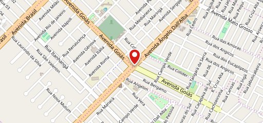 Sorvetes Eskimo Matriz no mapa