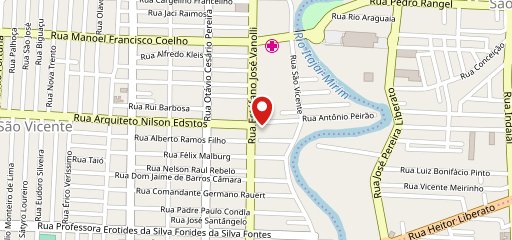 Sorvetes Stringari São Vicente no mapa