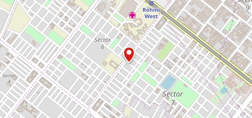 South Indian cafe on map