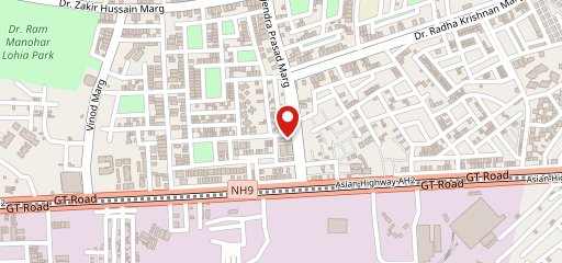 South Indian Madurai Dosa on map