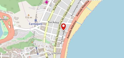 SOVA Natural no mapa