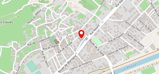 Spécialités italiennes à livrer ou à l'emporter sulla mappa