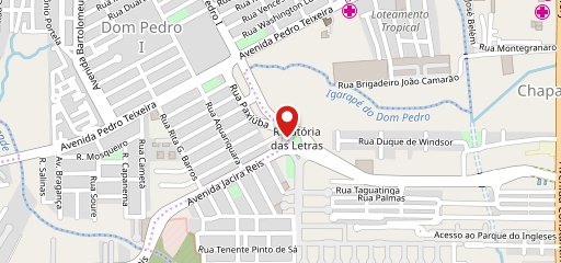 Speed Dog Manaus no mapa