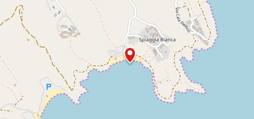 Spiaggia Bianca sulla mappa