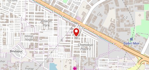 Vicky Chicken corner on map