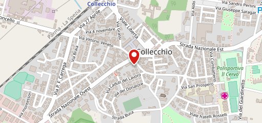 Spiga d'oro Pizzeria d'asporto sulla mappa