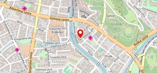 Gusterija sulla mappa