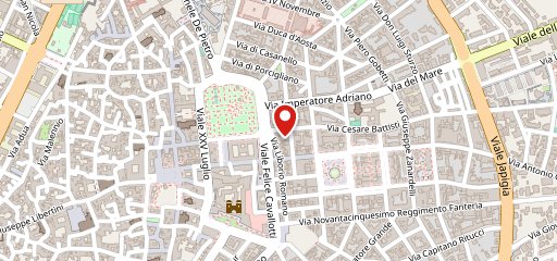Spiriti Gourmet Pizzeria Lecce sulla mappa