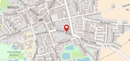 Restaurant Split sur la carte