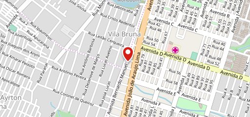 Prumar Açaiteria José Walter no mapa