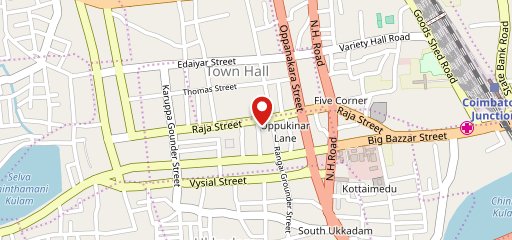 Annapoorna - Rajastreet Branch on map