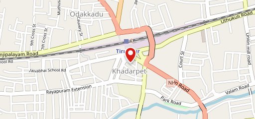 Tirupur Sree Annapoorna Vegetarian Restaurant on map