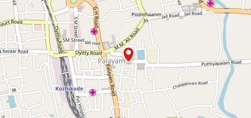 Sreenivas banana chips on map